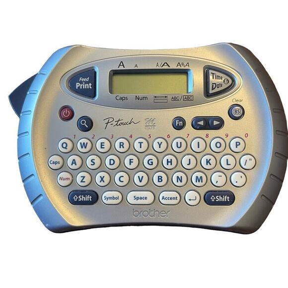 BROTHER P-TOUCH PT-70 Silver Label Maker TESTED - Picture 1 of 12